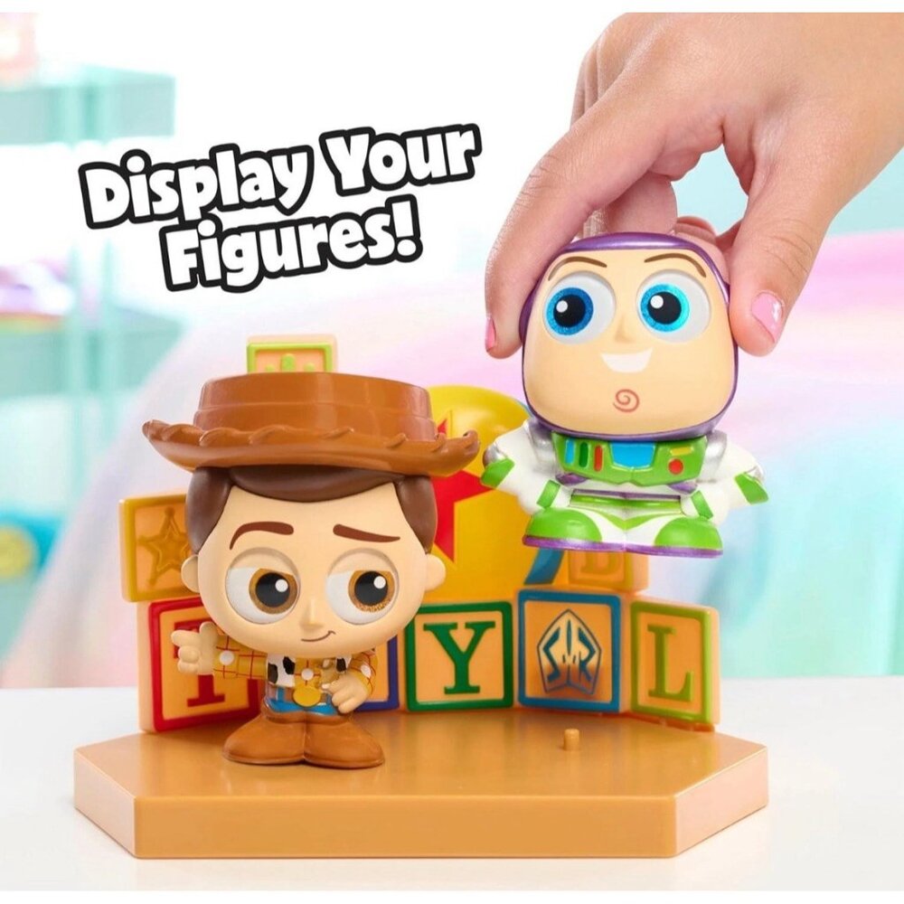 NEW Disney Doorables Grand Entrance Pixar TOY STORY Buzz & Woody 3" Figure Set - Picture 6 of 11